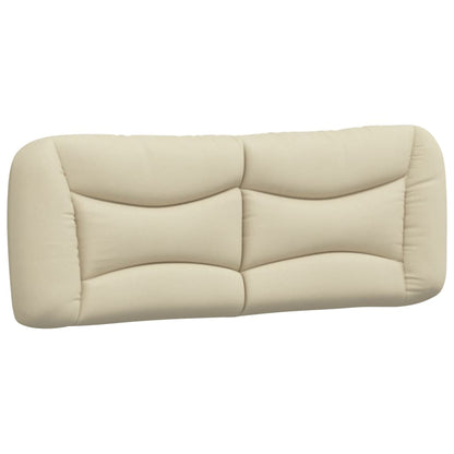 Letto con Materasso Hvar Crema 140x200 cm in Tessuto | homemem39