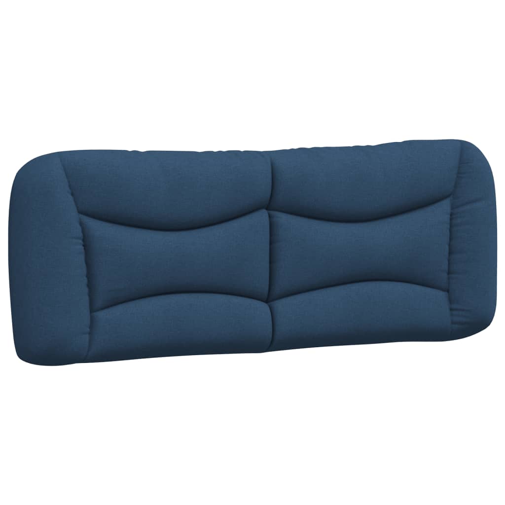 Letto con Materasso Hvar Blu 140x200 cm in Tessuto | homemem39