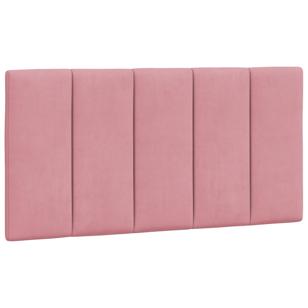 Letto con Materasso Hanko Rosa 100x200 cm in Velluto - homemem39