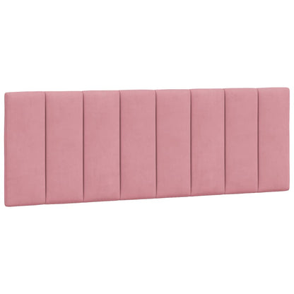 Letto con Materasso Hanko Rosa 140x200 cm in Velluto | homemem39