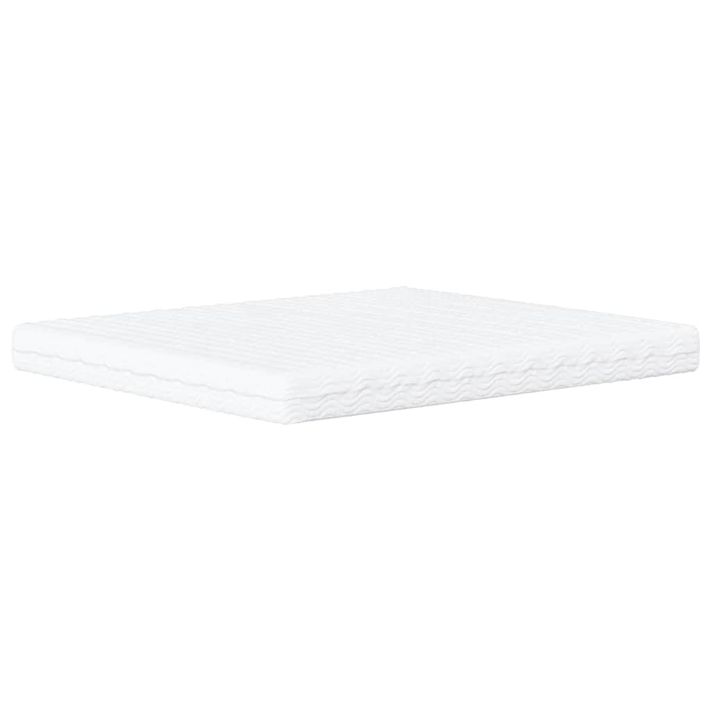 Letto con Materasso Blu 180x200 cm in Velluto