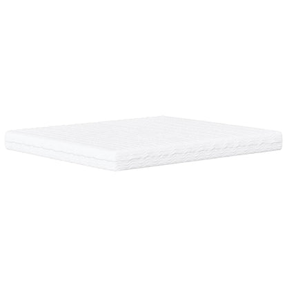 Letto con Materasso Blu 200x200 cm Velluto