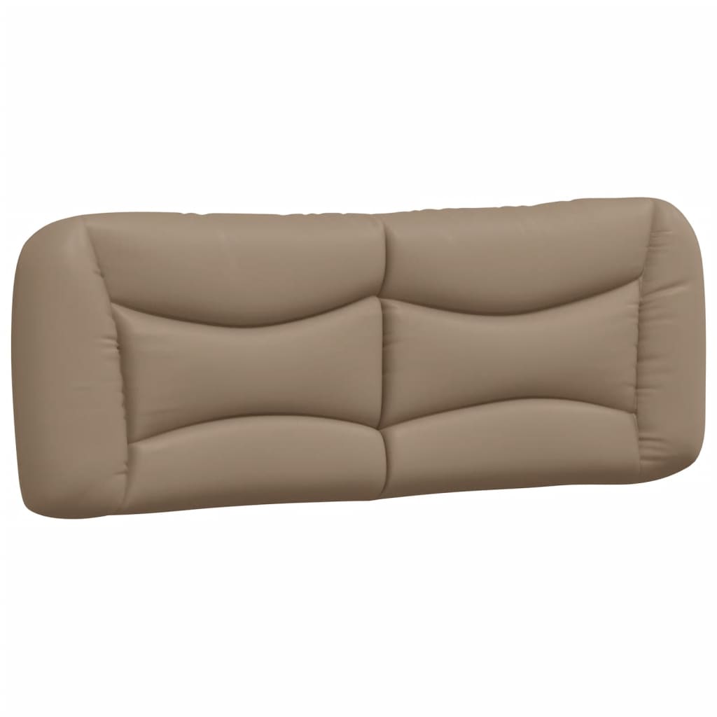 Letto con Materasso Hvar Cappuccino 140x200cm Similpelle | homemem39