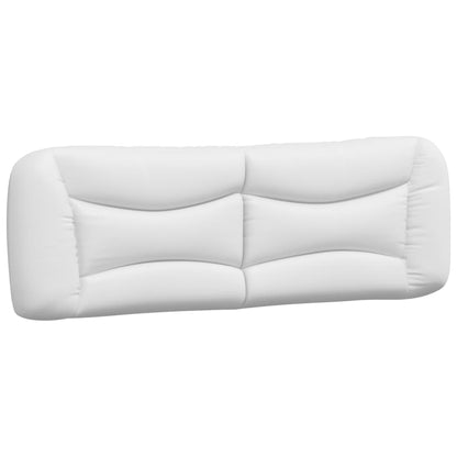 Letto con Materasso Hvar Bianco 160x200 cm in Similpelle - homemem39