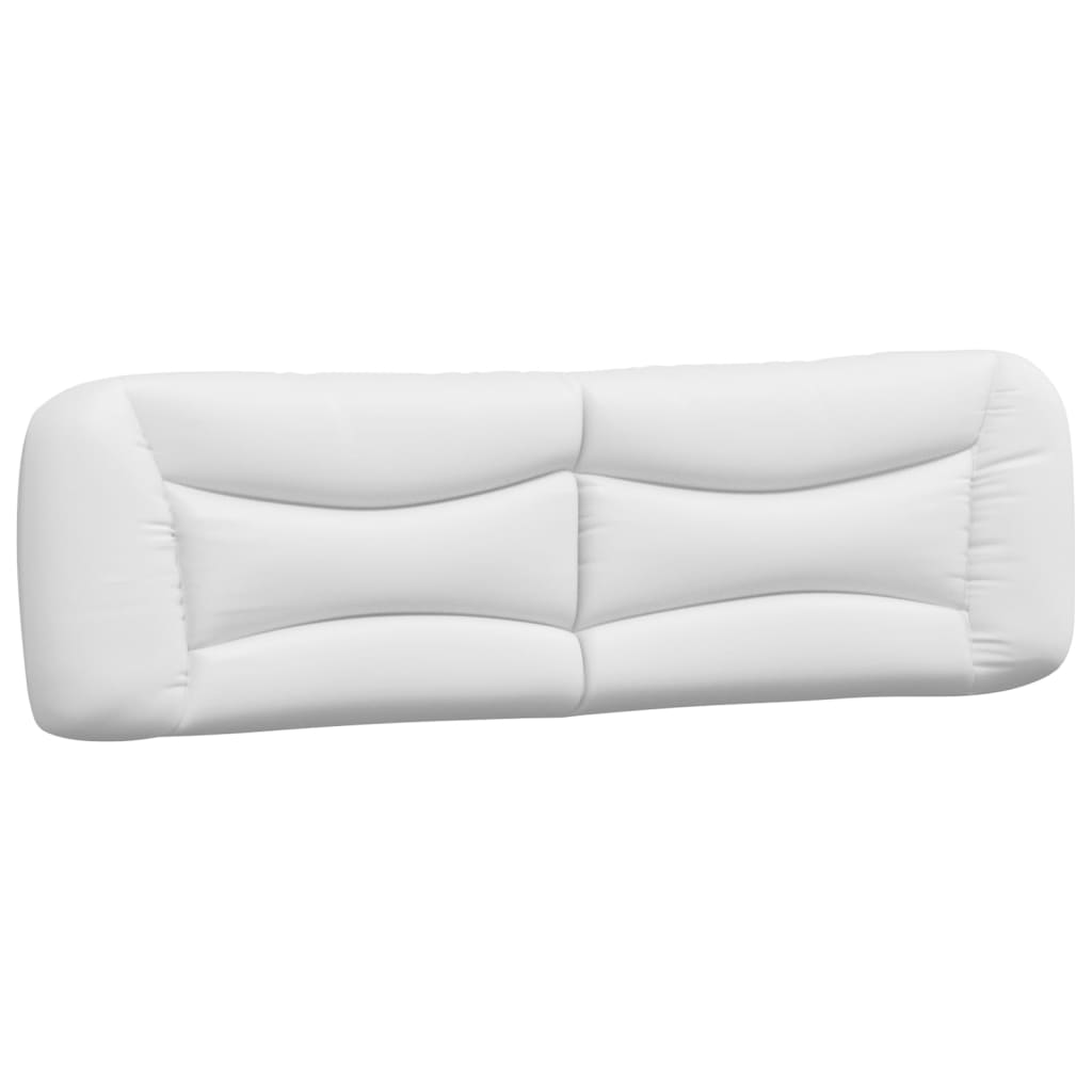 Letto con Materasso Hvar Bianco 180x200 cm in Similpelle - homemem39