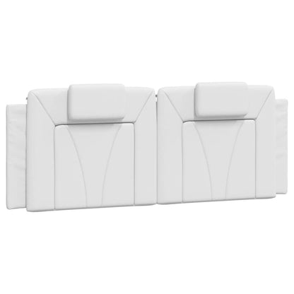 Letto Viana con Materasso Bianco 140x190 cm in Similpelle - homemem39