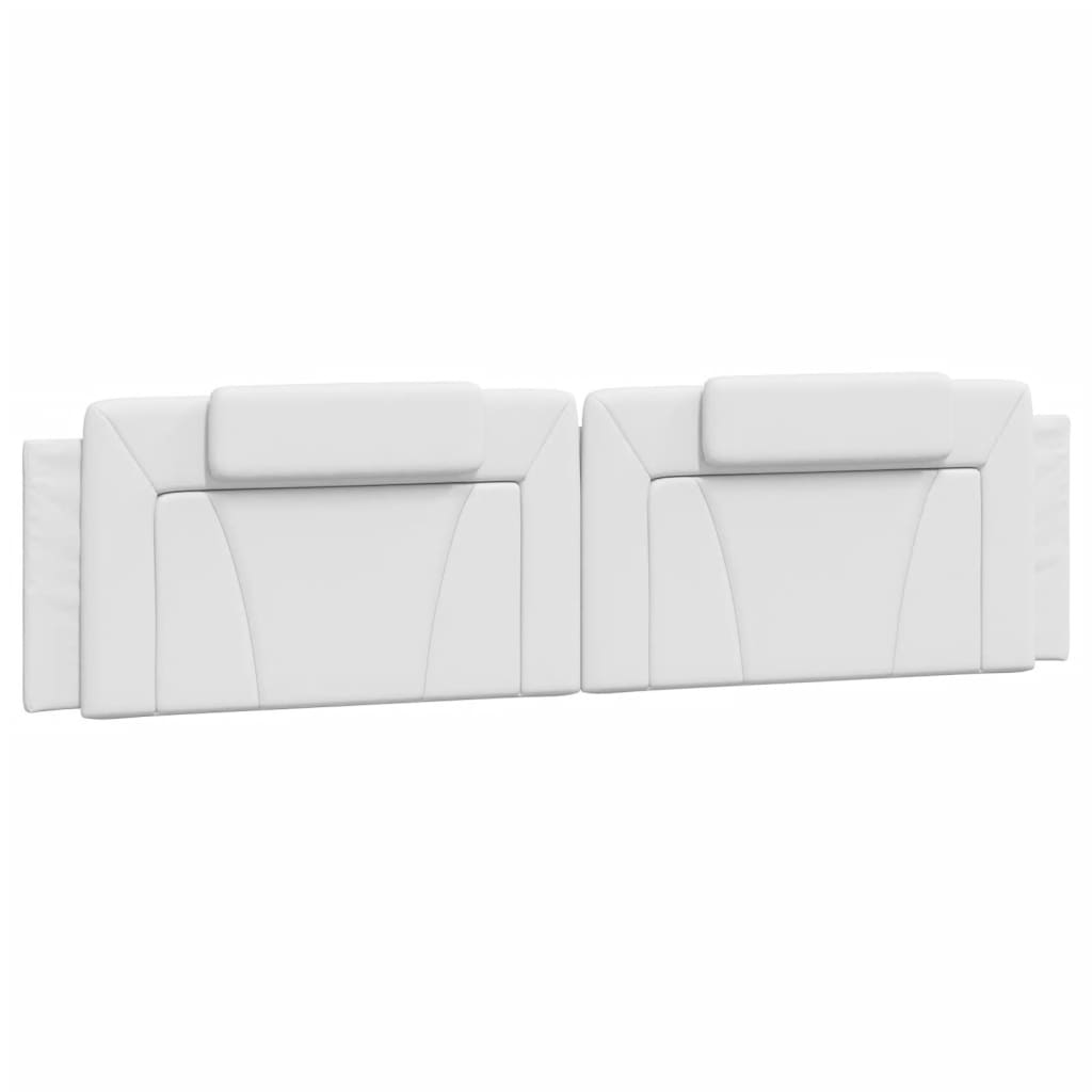 Letto Viana con Materasso Bianco 200x200cm in Similpelle