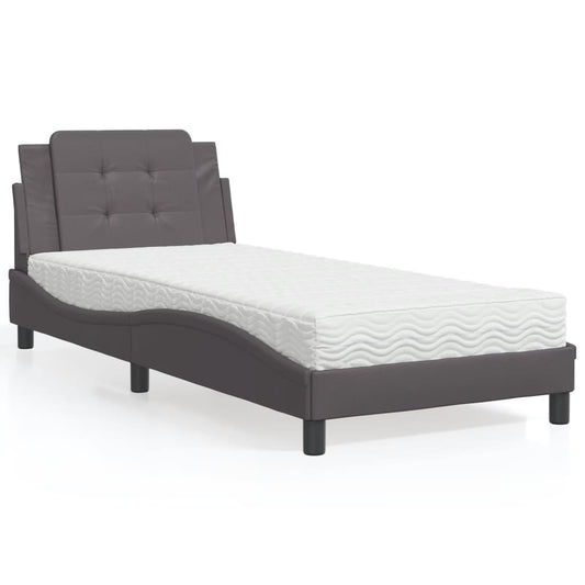 Giroletto senza Materasso Zadar Grgio 80x200 cm in Similpelle