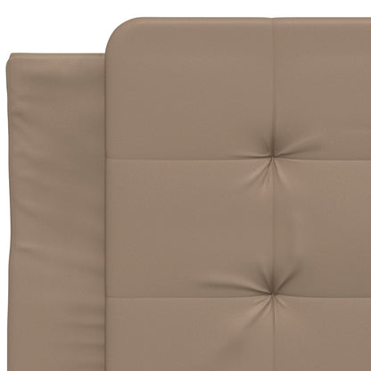 Giroletto senza Materasso Zadar Cappuccino 90x200 cm in Similpelle | homemem39