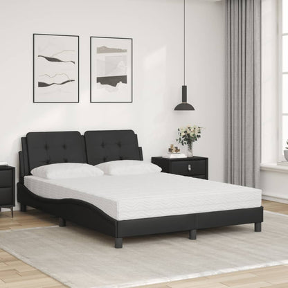 Giroletto senza Materasso Zadar Nero 140x190 cm in Similpelle | homemem39