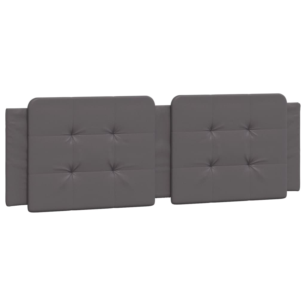 Letto con Materasso Zadar Grigio 160x200 cm in Similpelle | homemem39