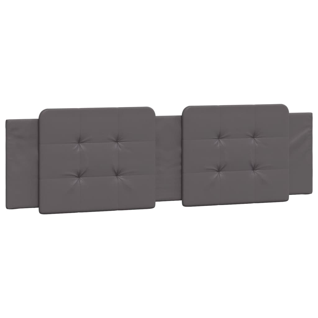 Letto con Materasso Zadar Grigio 180x200 cm in Similpelle | homemem39