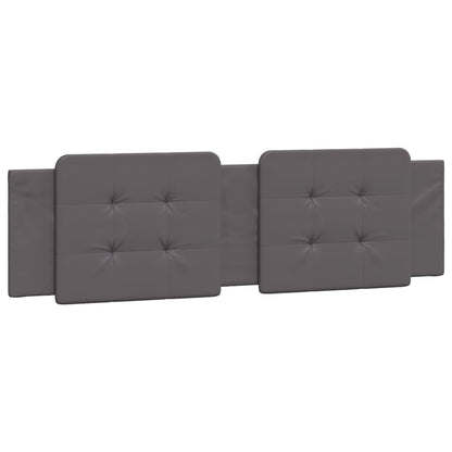 Letto con Materasso Zadar Grigio 180x200 cm in Similpelle | homemem39