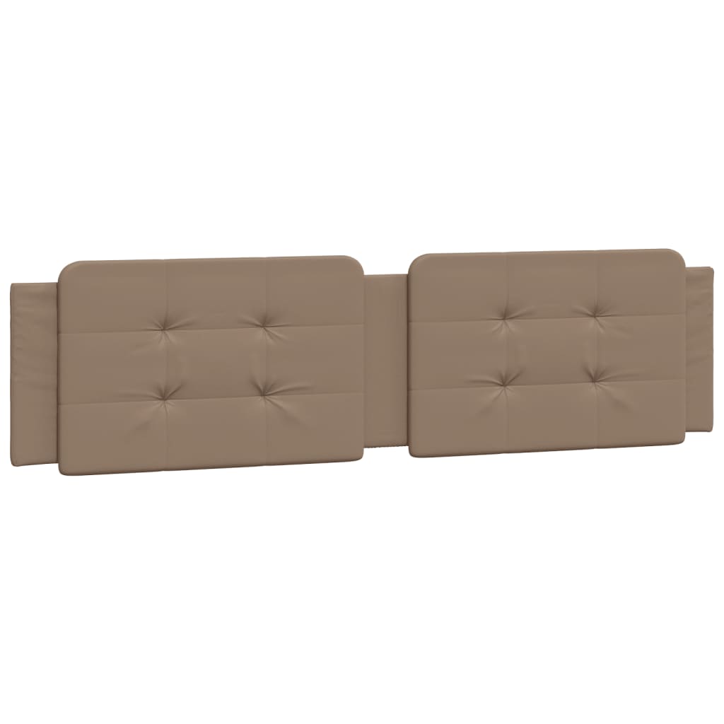 Letto con Materasso Cappuccino 200x200cm Similpelle
