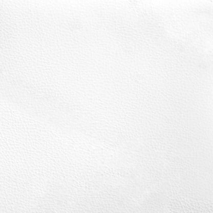 Letto con Materasso Zadar Bianco e Nero 200x200cm in Similpelle | homemem39