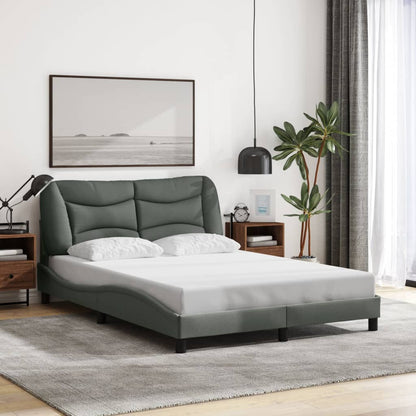 Giroletto con LED senza Materasso Hvar Grigio Scuro 120x200 cm | homemem39