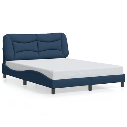 Giroletto con LED senza Materasso Hvar Blu 140x200 cm in Tessuto | homemem39