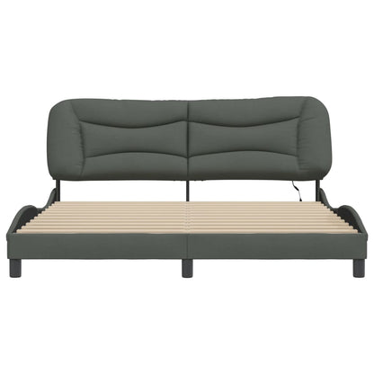 Giroletto con LED senza Materasso Hvar 180x200 cm Tessuto | homemem39