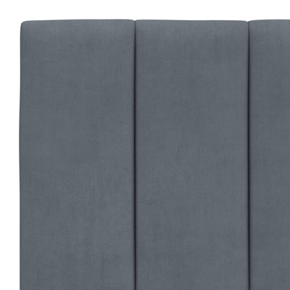 Giroletto con LED senza Materasso Hanko Grigio Scuro 80x200 cm