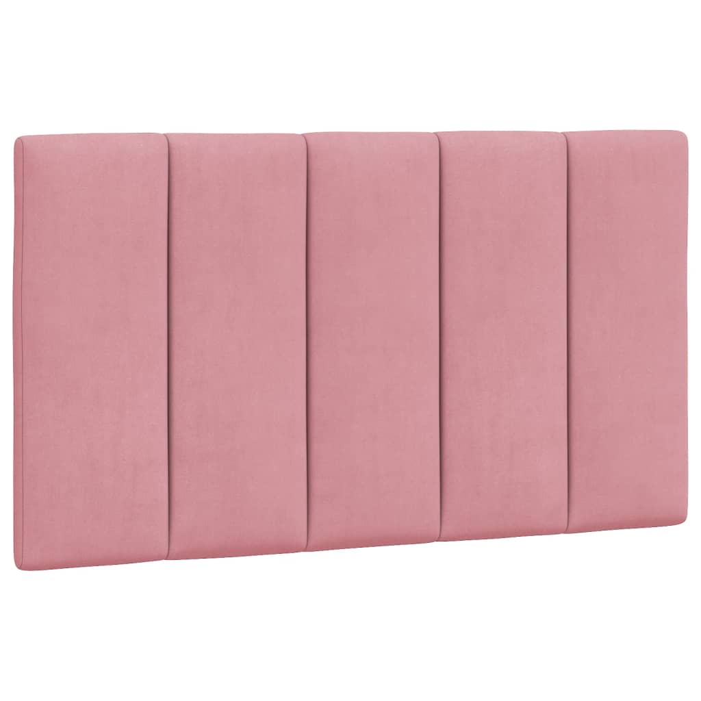 Giroletto con LED senza Materasso Hanko Rosa 80x200 cm in Velluto | homemem39