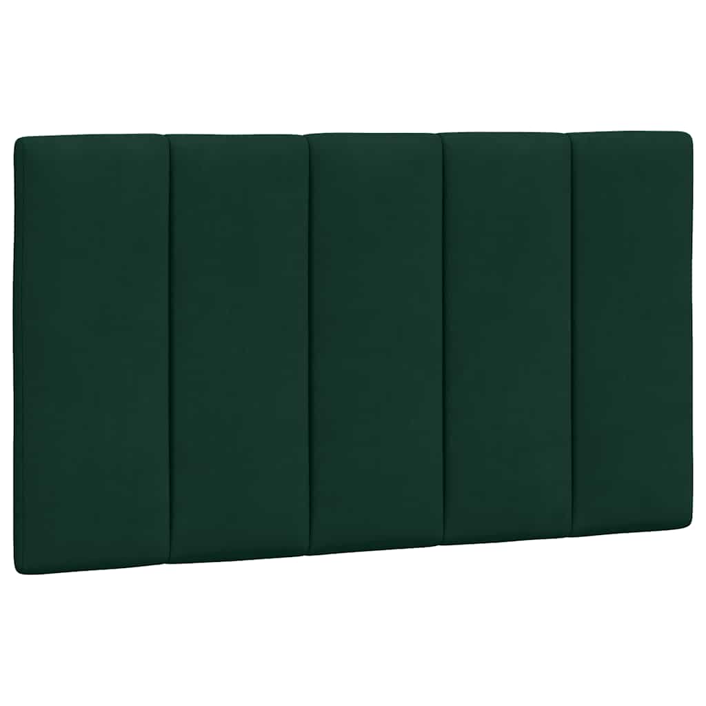 Giroletto con LED senza Materasso Hanko Verde Scuro 90x200 cm in Velluto | homemem39