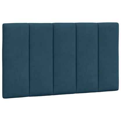 Giroletto con LED senza Materasso Hanko Blu 90x200 cm in Velluto | homemem39