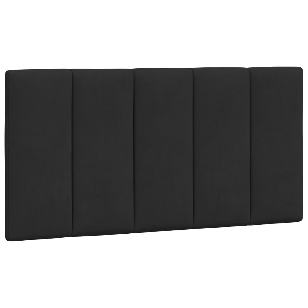 Giroletto con LED senza Materasso Hanko Nero 100x200 cm Velluto