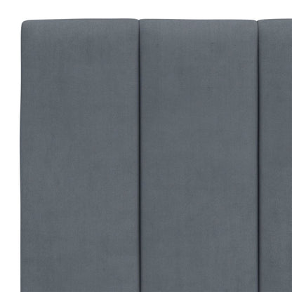 Giroletto con LED senza Materasso Hanko Grigio Scuro 120x200 cm