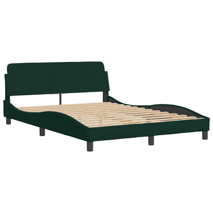 Giroletto con LED senza Materasso Hanko Verde Scuro 120x200 cm