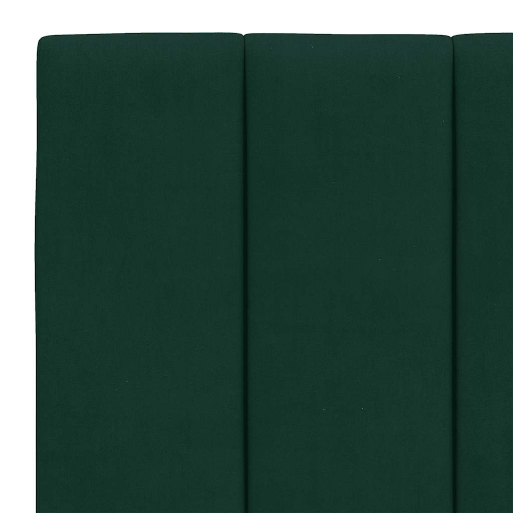 Giroletto con LED senza Materasso Hanko Verde Scuro 120x200 cm