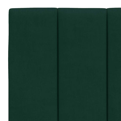 Giroletto con LED senza Materasso Hanko Verde Scuro 120x200 cm