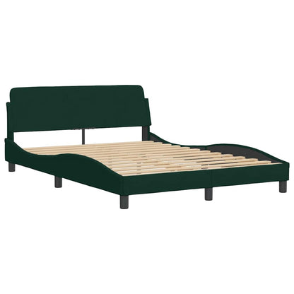 Giroletto con LED senza Materasso Hanko Verde Scuro 140x200 cm