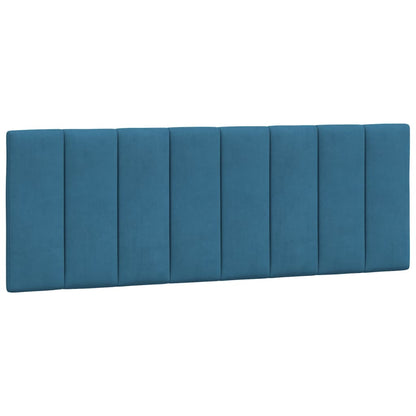 Giroletto con Luci LED Blu 140x200 cm in Velluto