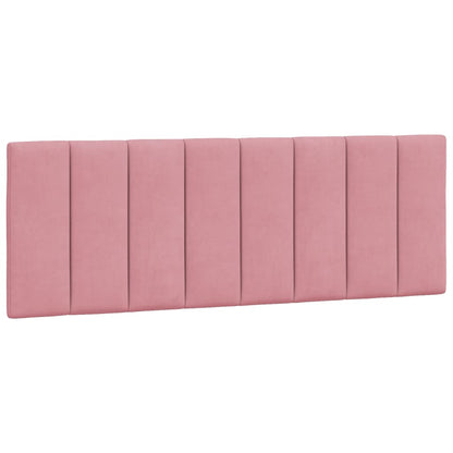 Giroletto con LED senza Materasso Hanko Rosa 140x200 cm in Velluto | homemem39