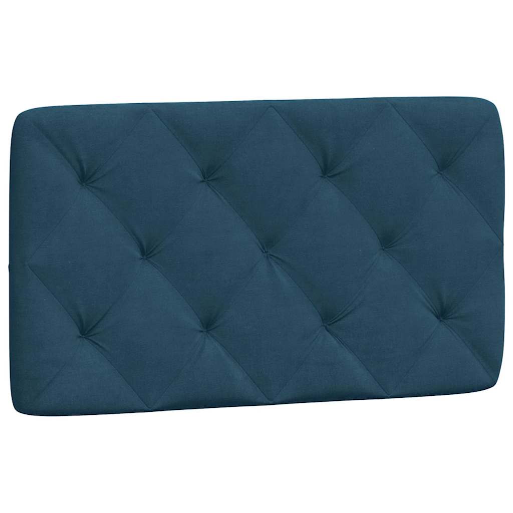 Giroletto con LED senza Materasso Blu 90x190 cm in Velluto