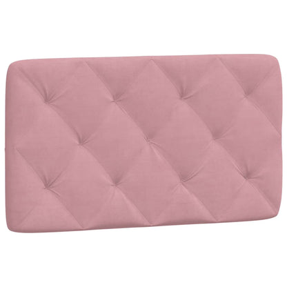 Giroletto con LED senza Materasso Rosa 90x190 cm in Velluto