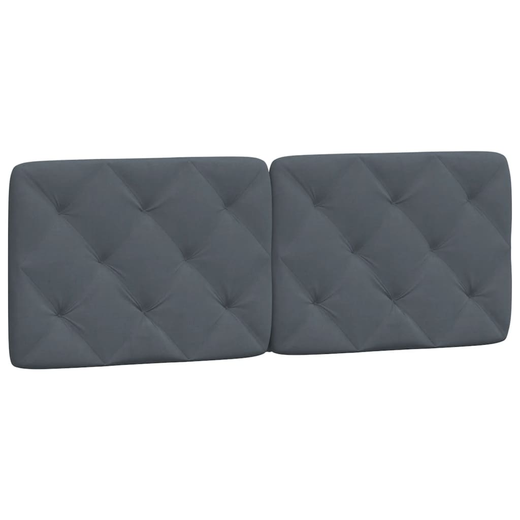Giroletto con LED senza Materasso Grigio Scuro 140x190 cm