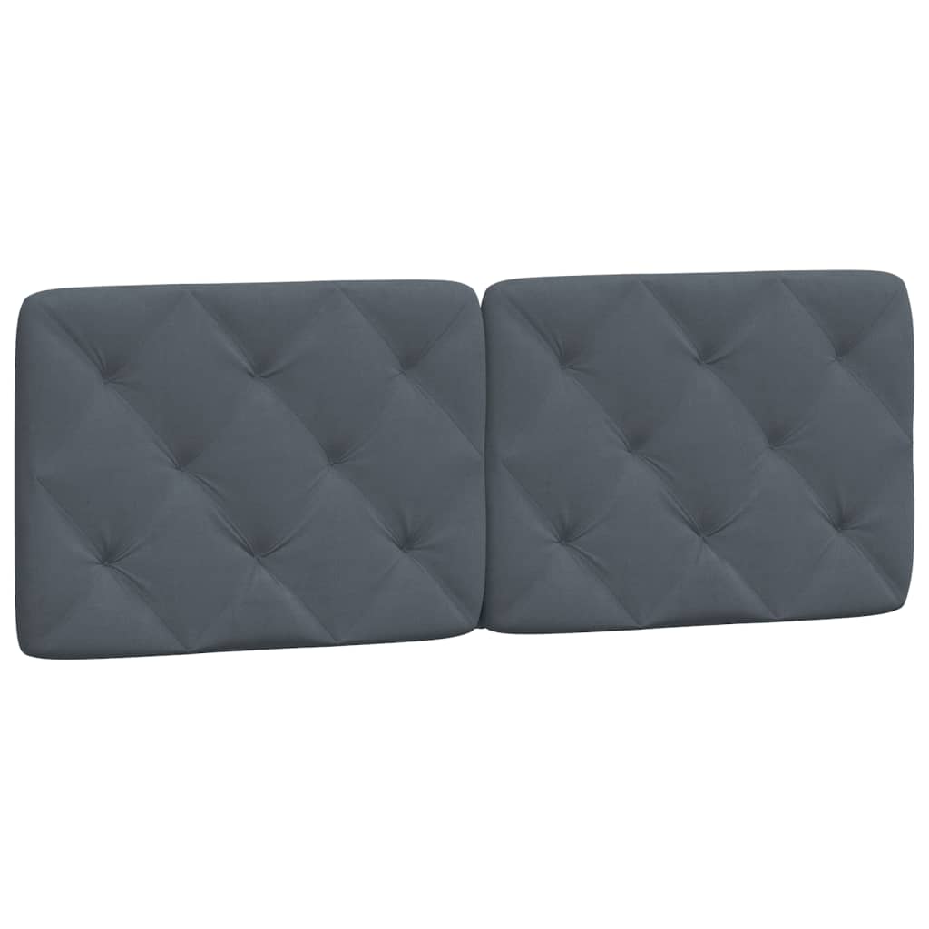 Giroletto con LED senza Materasso Grigio Scuro 140x200 cm