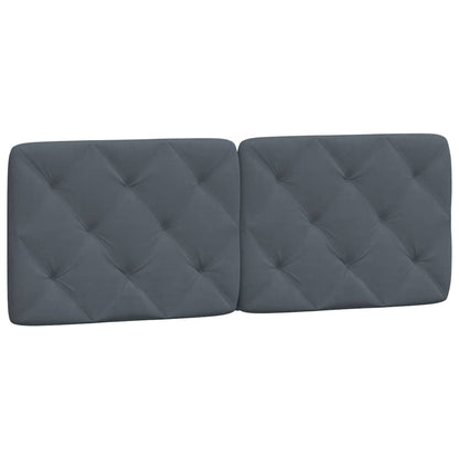 Giroletto con LED senza Materasso Grigio Scuro 140x200 cm