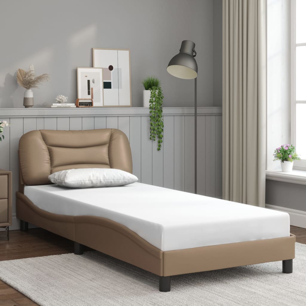 Giroletto con LED senza Materasso Hvar Cappuccino 80x200 cm