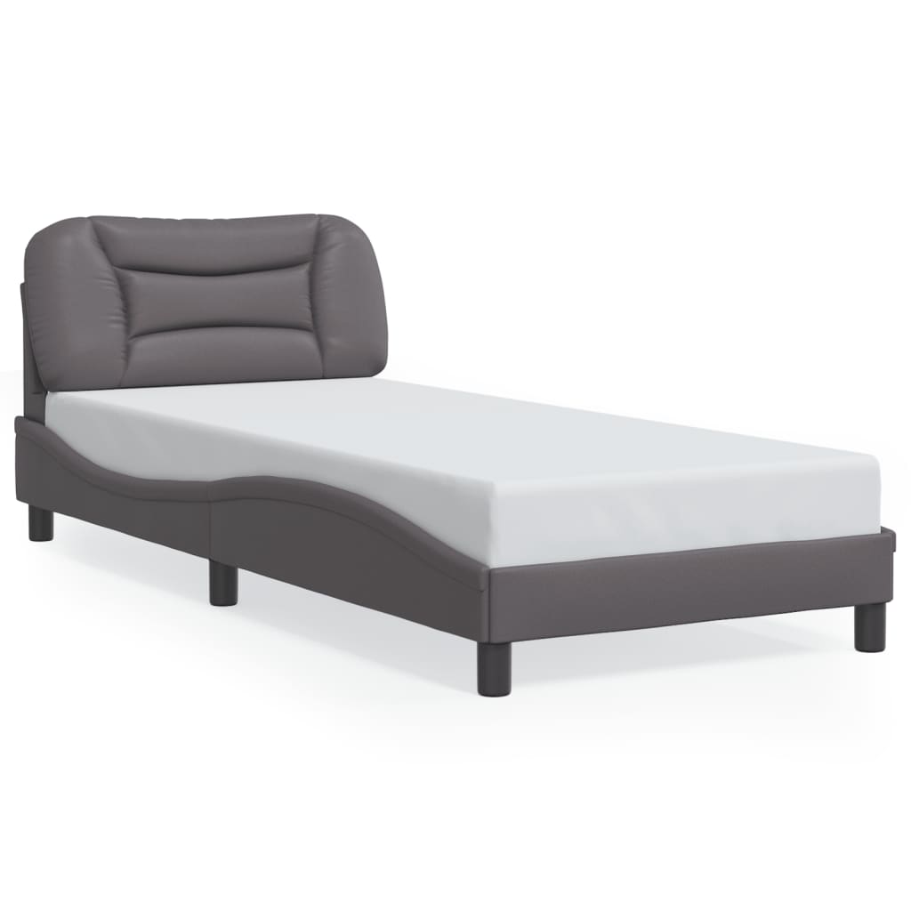 Giroletto con LED senza Materasso Hvar Grigio 90x190 cm | homemem39