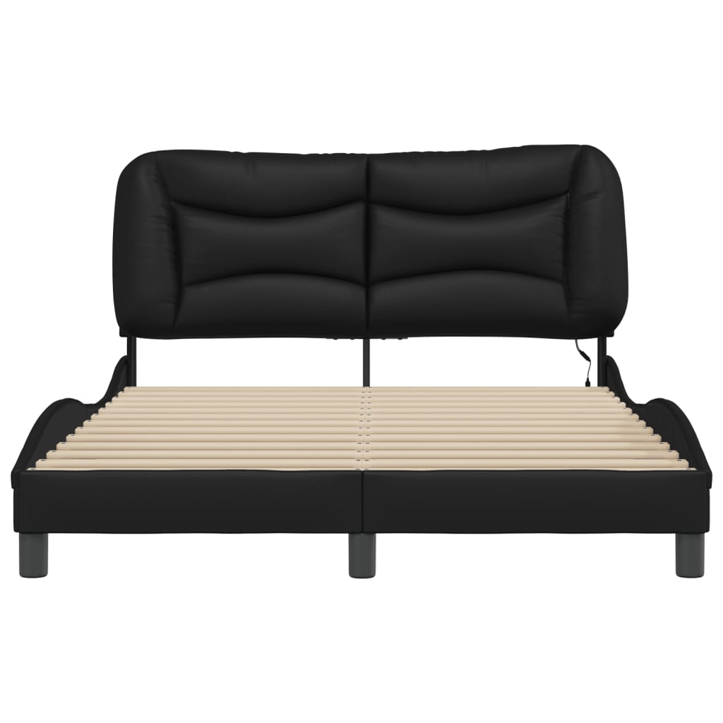 Giroletto con LED senza Materasso Hvar Nero 120x200 cm | homemem39