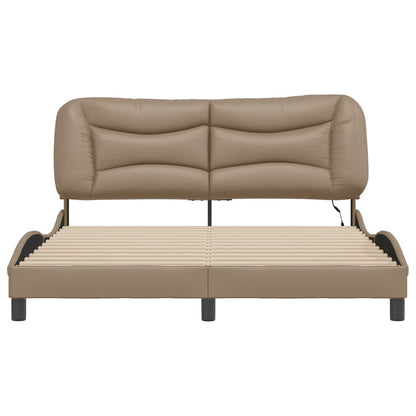 Giroletto con LED senza Materasso Hvar Cappuccino 160x200 cm - homemem39