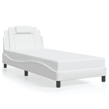 Giroletto Viana con LED senza Materasso Bianco 90x190 cm | homemem39