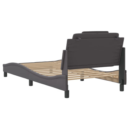 Giroletto Viana con LED senza Materasso Grigio 100x200 cm - homemem39