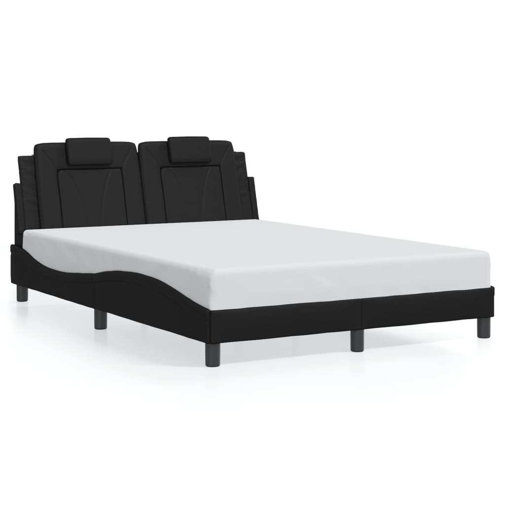 Giroletto Viana con LED senza Materasso Nero 120x200 cm | homemem39