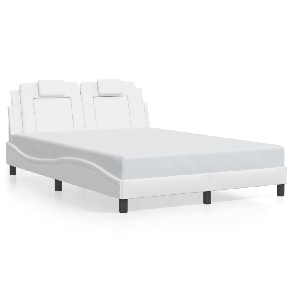 Giroletto Viana con LED senza Materasso Bianco 120x200 cm | homemem39