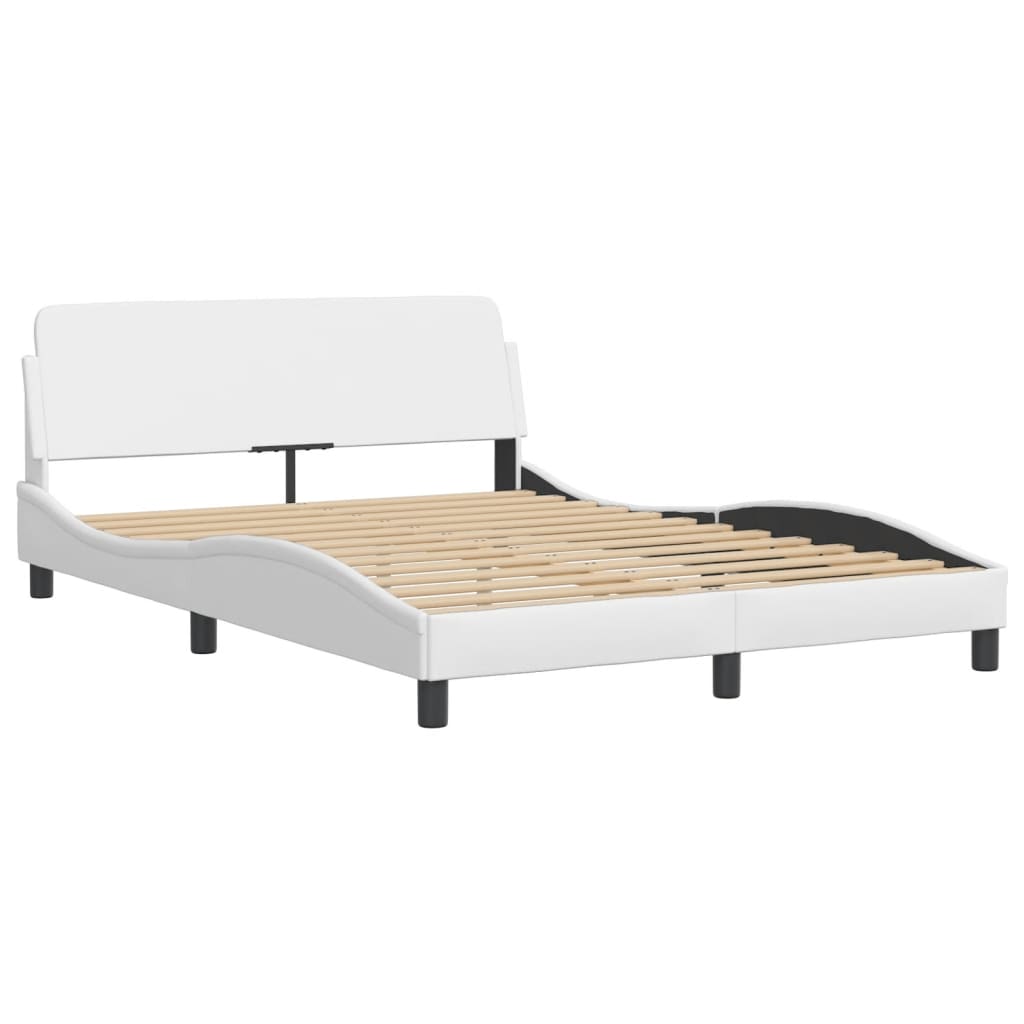 Giroletto Viana con LED senza Materasso Bianco 120x200 cm | homemem39