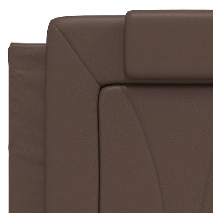Giroletto Viana con LED senza Materasso Marrone 120x200 cm | homemem39