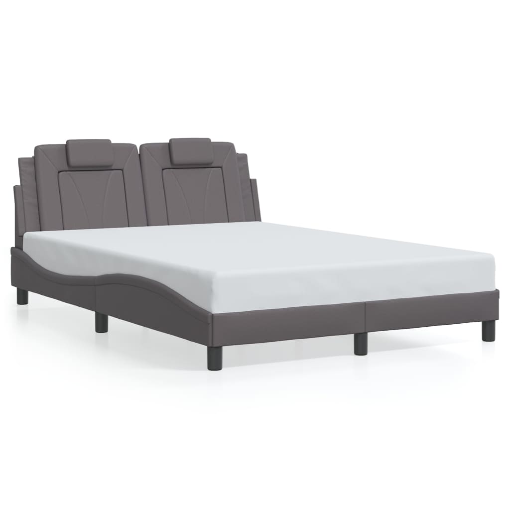 Giroletto Viana con LED senza Materasso Grigio 120x200 cm | homemem39